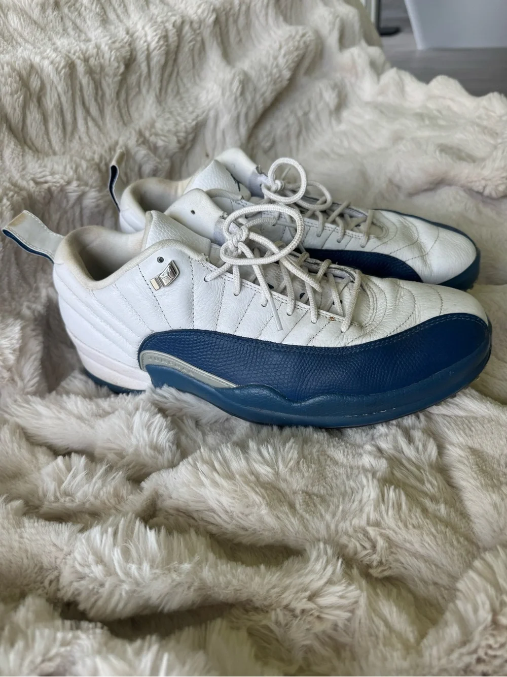 Jordan 12 Retro Low Golf - French Blue